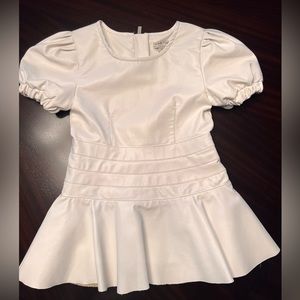 Leather white habitual kids dress